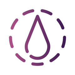 water gradient icon