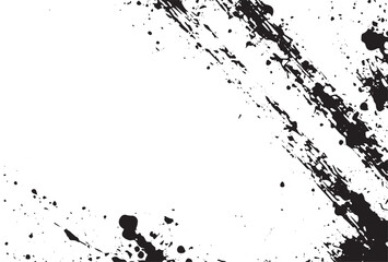 Grunge Black And White Urban Vector Texture