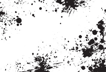 Grunge Black And White Urban Vector Texture