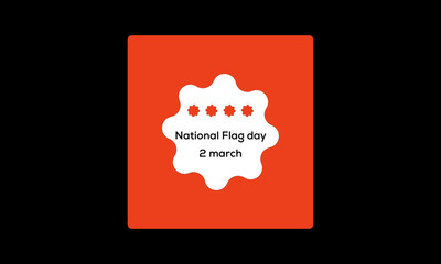 National flag day 2 march 2024