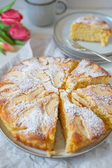 Gourmet traditional holiday apple pie 