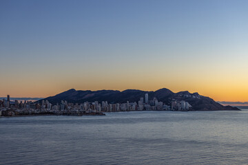 Benidorm, Spain -January 8 2024 "Beautiful coast of south spain during the sunrise"