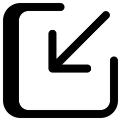 import icon, simple vector design