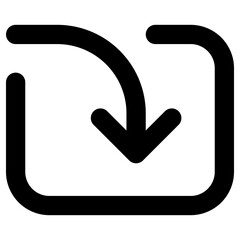import icon, simple vector design