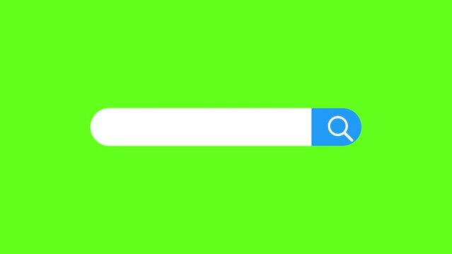 internet browsing search bar button animated, 4k Text Box For Searching Web, video element