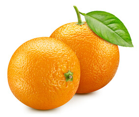 Orange isolated on white background