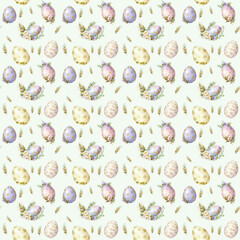 seamless pattern with flowers