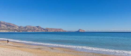 Benidorm, Spain -January 8 2024 