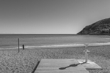 Obraz premium Benidorm, Spain -January 8 2024 