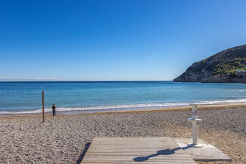 Benidorm, Spain -January 8 2024 