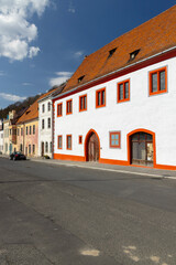 Fototapeta na wymiar Horni Slavkov old town, Western Bohemia, Czech Republic