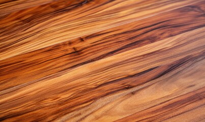 A Detailed Look at the Grain and Texture of a Wooden Floor