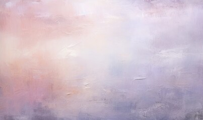 A Serene Evening Palette of Pink and Purple Paints the Sky