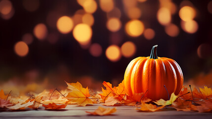 Naklejka na ściany i meble pumpkin illustration, halloween pumpkin