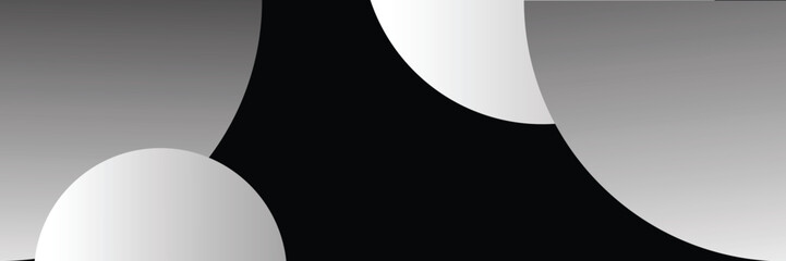 Vector black and white abstract wave modern background