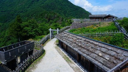 Fototapeta premium 荒砥城跡