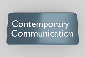Contemporary Communication concept - 745109157