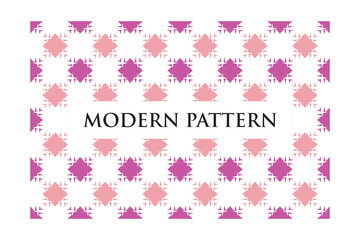 Flat design arabesque seamless pattern