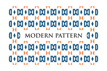 Flat design arabesque seamless pattern