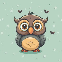 Naklejka premium Baby tile texture cartoon cute soft pastel pattern