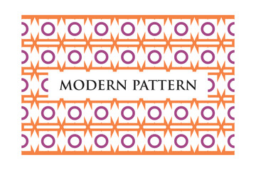 Seamless interlocking geometric line pattern