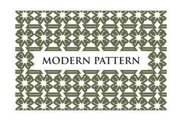 Seamless modern pattern background