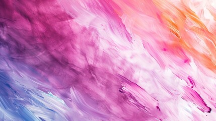 abstract background of pink and purple paint on the wall closeup