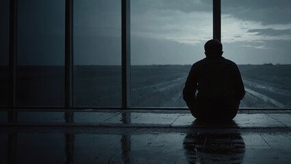 presenting illustrations about depression, about feelings in a state of depression