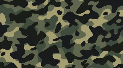 Camouflage seamless pattern