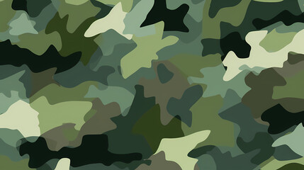 Camouflage seamless pattern