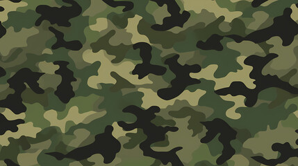 Fototapeta premium Camouflage seamless pattern