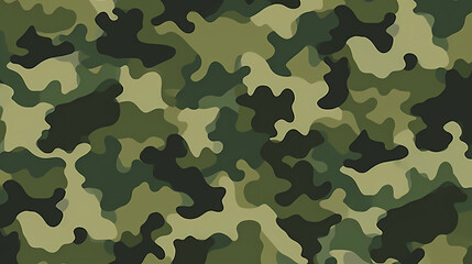 Fototapeta premium Camouflage seamless pattern
