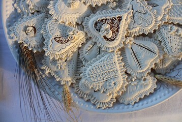 Obraz premium Dolci tradizionali degli sposi in Sardegna