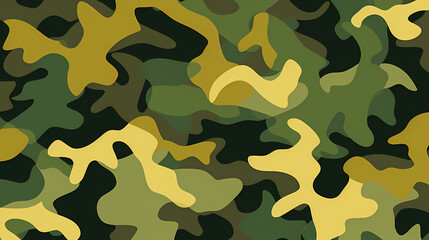 Naklejka premium Camouflage seamless pattern
