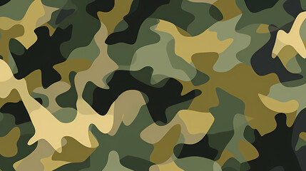 Fototapeta premium Camouflage seamless pattern