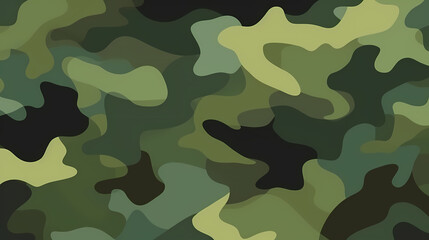 Fototapeta premium Camouflage seamless pattern