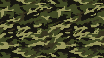 Fototapeta premium Flat design camouflage pattern texture