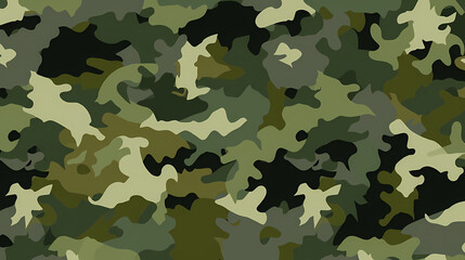 Fototapeta premium Flat design camouflage pattern texture