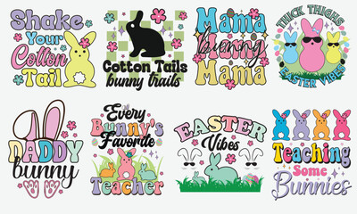 Easter Day T-Shirt Design Bundle
