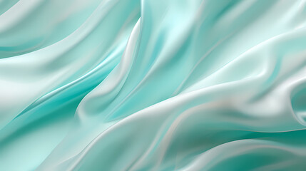 Fototapeta premium Flowing soft silk fabric