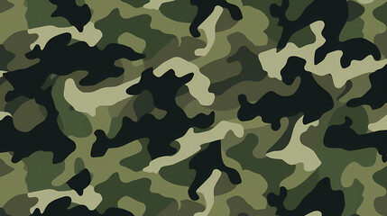 Camouflage pattern with organic shapes, camouflage texture