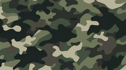 Fototapeta premium Camouflage pattern with organic shapes, camouflage texture