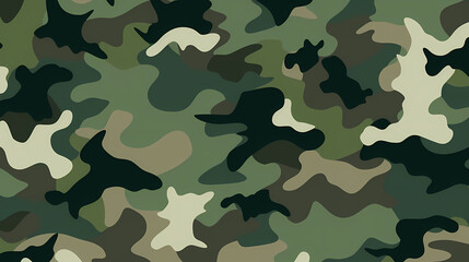 Fototapeta premium Camouflage pattern with organic shapes, camouflage texture