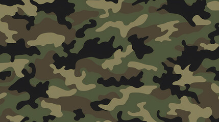 Camouflage pattern with organic shapes, camouflage texture