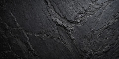 dark black rough old concrete grunge background texture tillable rustic charcoal grey slate rock face design
