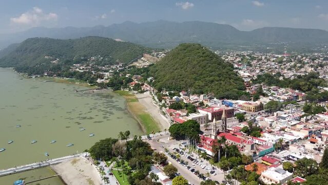 Aerial View Of Lake Chapala, Mexico