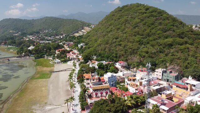 Aerial View Of Lake Chapala, Mexico