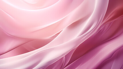 Fototapeta premium Close-up of silk texture, studio shot from above