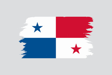 Official vector flag of panama