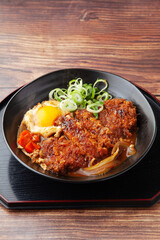 味噌カツ煮